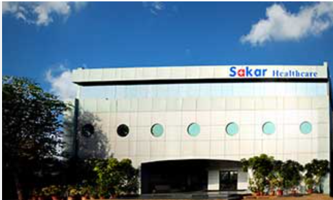 Sakar healthcare share price